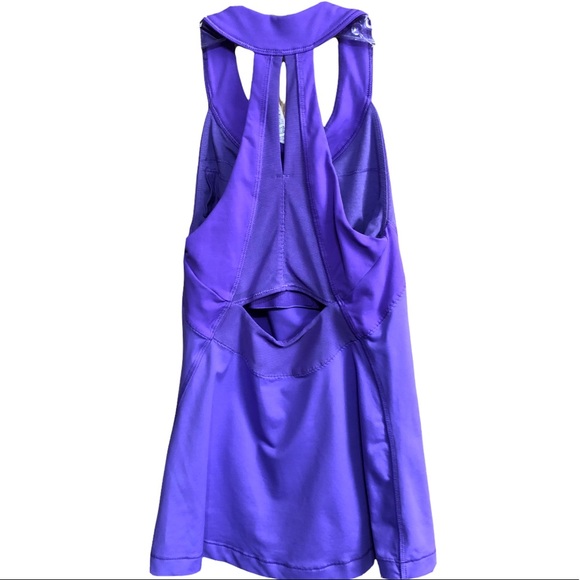 Lululemon Run Make It Count Racerback Purple Workout Tank Top Sz 2 - Picture 5 of 5
